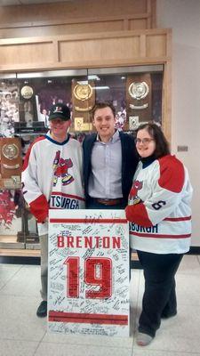 big Cardinal Hockey Fan!!!!