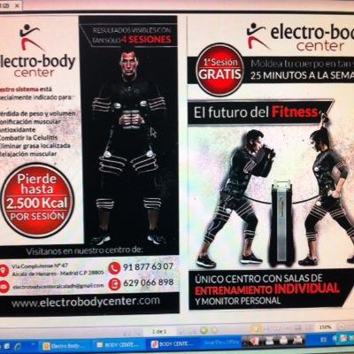 FITNESS por ELECTRO ESTIMULACIÓN en el centro de Alcalá de Henares. Sala y Monitor individual Prueba gratuita citas tf918 776 307 electrobodycenteradh@gmail.com