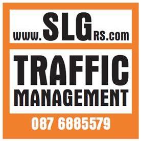 SLG Traffic Management BallybofeyCo.Donegal. Traffic Management Services. ROI and NI. Contact Patrick Griffin Tel 087 688 5579 Email pgg@live.ie