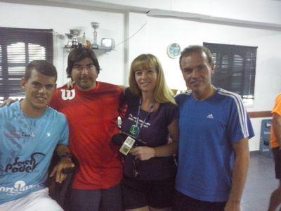 Programa de tv por cable, de contenido deportivo Padel Tenis y Squash® Cablevision canal 2, Entrevistas a Pro, Cobertura de torneos, Info y mas!