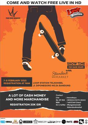 fungameskate's profile picture. At Loop Station Jl. Diponegoro No.24 7-8 February 2015 Registration : Line : ineurahayu Bbm : 7e8353e9 (ineu)