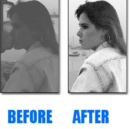 I own a business called Paul's Graphics & Design. My main job is to duplacate and retouch old photographs to as good as new