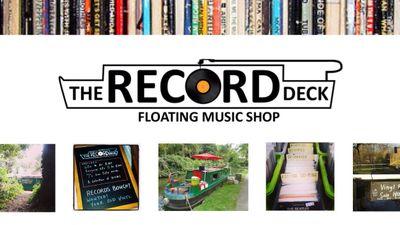 A floating record shop. Find our narrowboat full of selected secondhand & new vinyl travelling on the canals of England. Email therecorddeck@hotmail.co.uk