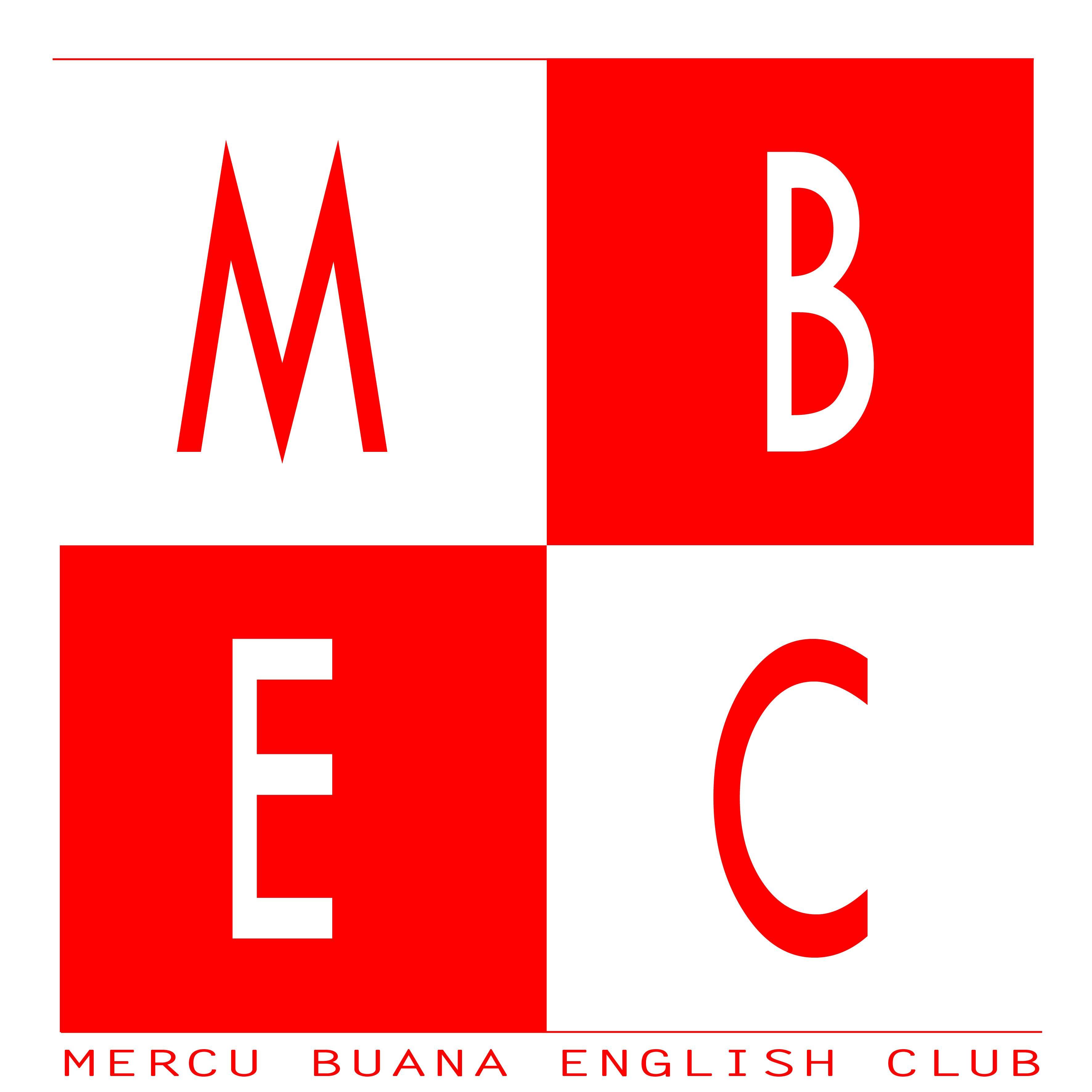 Mercu Buana English Club - is a Student Activity Unit as one of Student Organization in Mercu Buana University.
