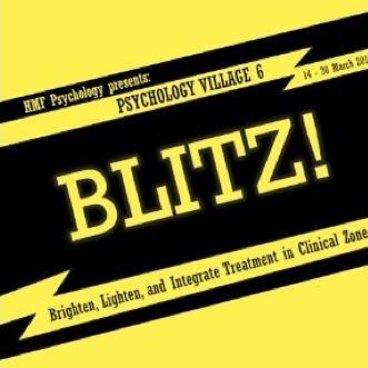 PSYCHOLOGY VILLAGE 6 
Blitz! : Brighten, lighten, and integrate treatment in clinical zone
