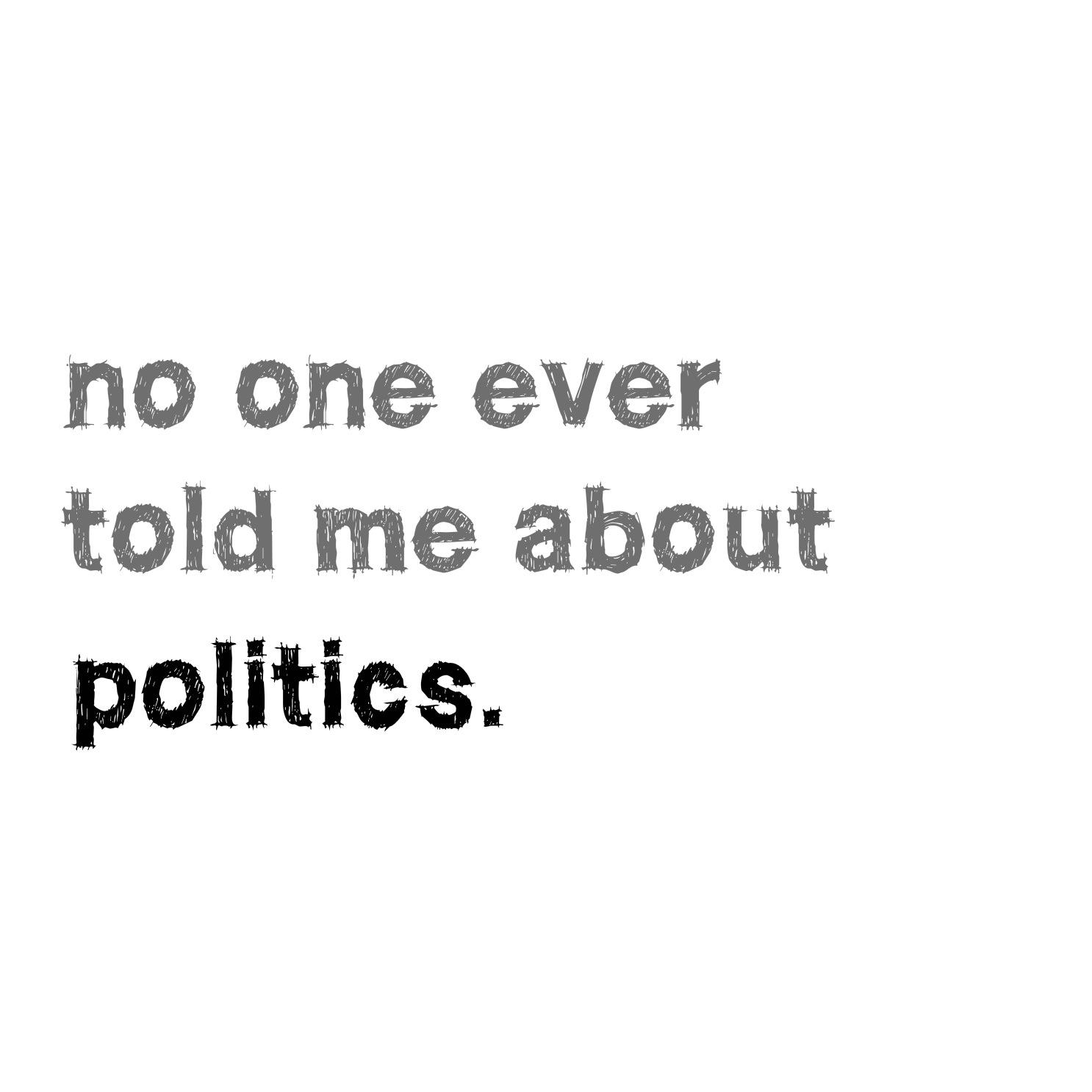 'No One Ever Told Me About Politics' is a new cross-party initiative making British politics more accessible for people in their 20s/30s.