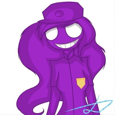 um hi! my daddy's name is Vincent but people call him The purple man! ..I don't like that ...,.his names vincent not purple man...
