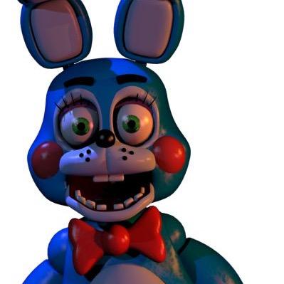 I'm Toy Bonnie!Is there anything more to say?Well I guess I could talk more.I think Mangle is ok.Foxy can be a jerk.Balloon Boy is a jerk also.Ok that's all.
