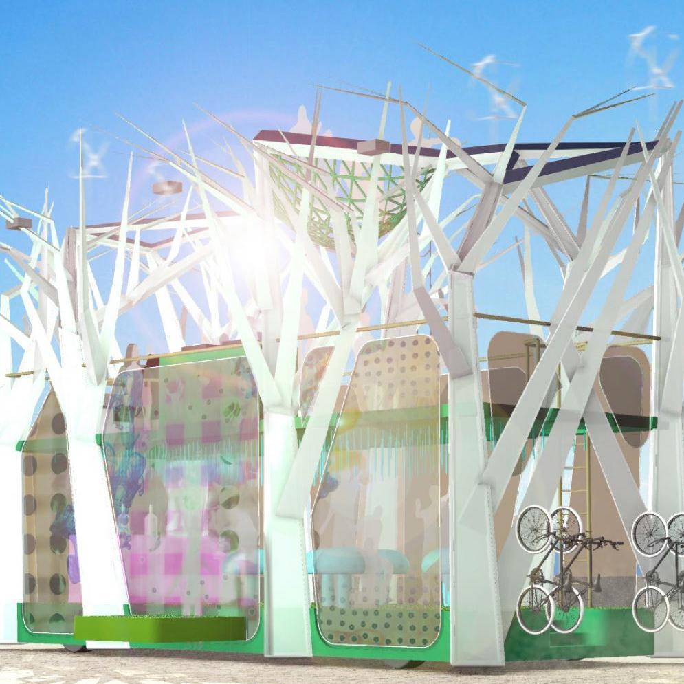 SystemHouse is a design firm currently building the ForestHouse art car for Burning Man. http://t.co/jLMgQL3FMw