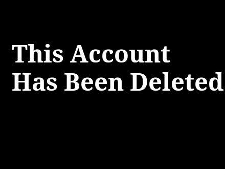 #DeletedAccount.
