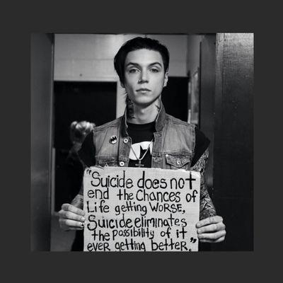 Source and fan account on the singer, songwriter and performer Andy Biersack, managed by L&J.