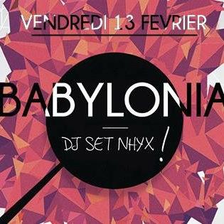 C'est la simplicité même! Le 13 fevrier au Privé #babylonia #NHYX #thesoundyouneed