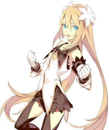 I'm Marta! I have Ratatosk's core on my forehead. I'm the spunky tomboy of the battlefield. I need my Knight Emil to protect me! #ToSRP