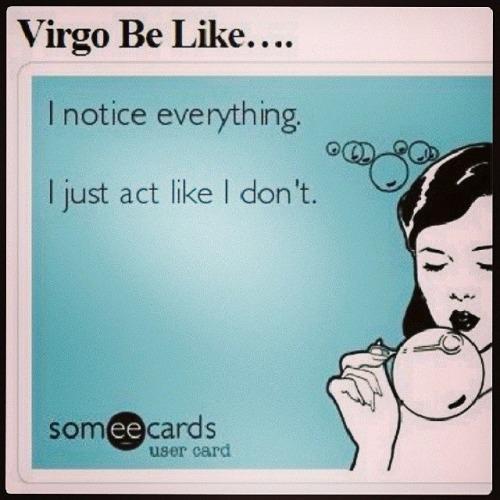 To know a Virgo is to love a Virgo. If you don't have one in your life you NEED to get you one !