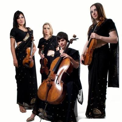 London based Bollywood String Quartet. available for your wedding or special event.