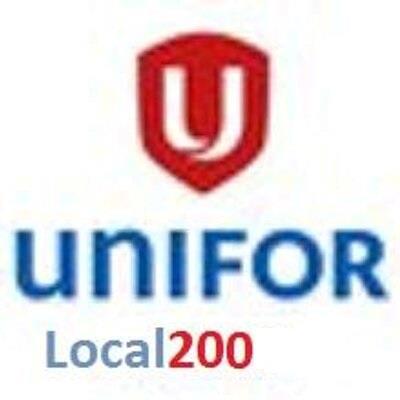 Health and Safety and Benefit Rep Unifor Local 2098 Now 200 Diageo Unit