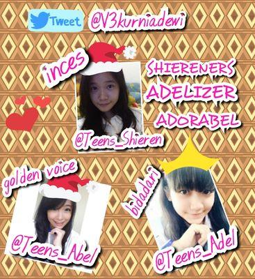 I♥ Finey | ♡ ﺍﻟﻠﻪ | lahir 19 september 1995 | instragam: V3kurniadewi | ask.fm: V3kurniadewi | always support @Teens_Adel @Teens_Abel @Teens_Shieren
