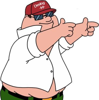 Not Peter Griffin, just for laughs
