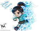 Hey! I'm Vanellope! O-or The Glitch is what the others called me... [Single, Multiverse]