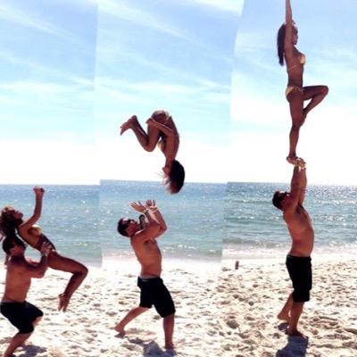 Just your typical Varsity and Allstars male cheerleader