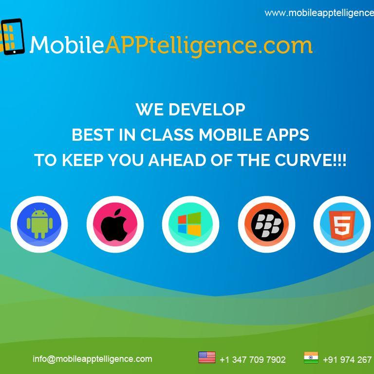 MobileAPPtelligence (https://t.co/NZAKgSlke9) an award winning cross platform mobile development company.