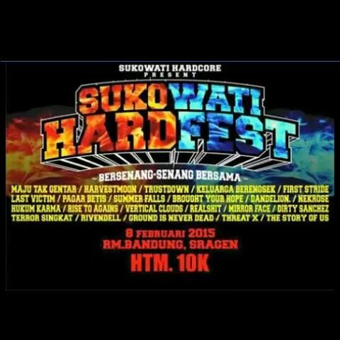 Veneu RM. Ayam Bandung Sragen.
8 januari 2015, jam. 09.00 - Selesai.
#noGuestStar #noViolent #havefun #SmallShow #GreatFriends #bigMoment