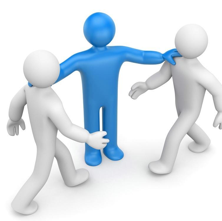 Mediation ist ein freiwilliger Prozess, welcher nur möglich ist, wenn beide Seiten zustimmen.