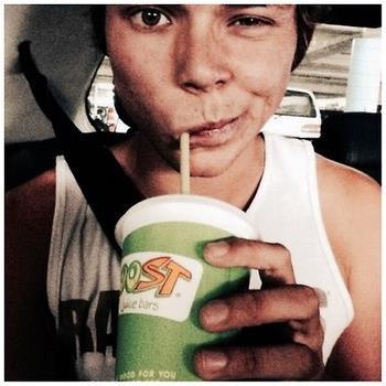 I like the way you smile with your eyes
