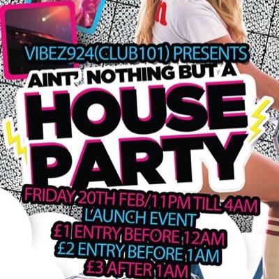 *Aint Nothing But A House Party*
Oldhams Newest Club Night Specifying In Top Quality House Music