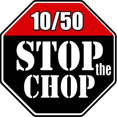 STOP THE CHOP is a community alliance formed to bring the 10/50 Code to a grinding halt.