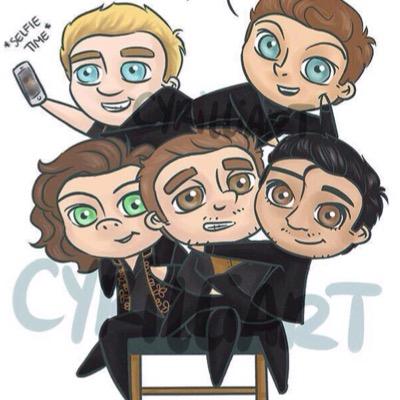the fandom is full of creativity, trying my best to get the boys to see some of our artwork/covers. Submit through dm's! (@theboyslocator)