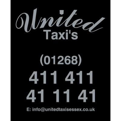 Welcome to United Taxis Essex, based in Basildon, Essex, operating 24/7. For all enquires and bookings call 01268411411 or email info@unitedtaxisessex.co.uk