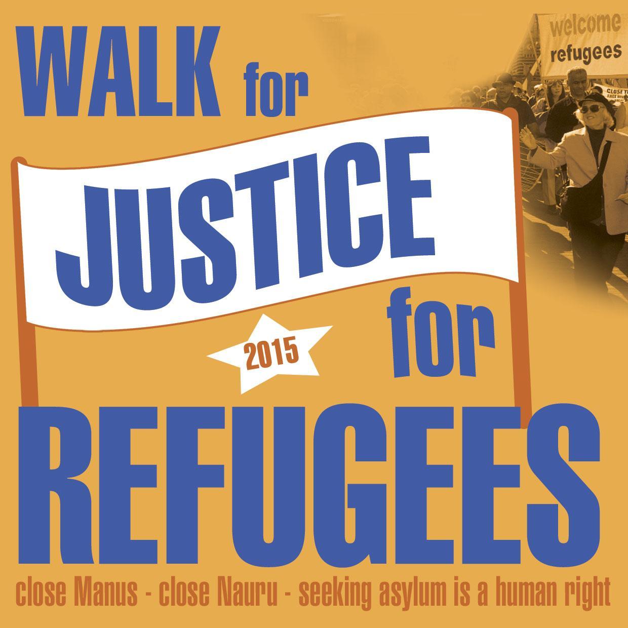 2017 Melbourne Palm Sunday Walk for Justice for Refugees - Sunday 9 April from 1.30pm (music) and 2.00pm (official start) at the State Library, Melbourne