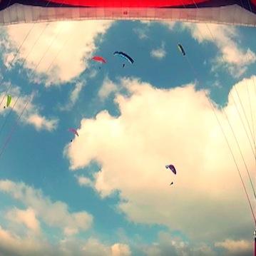 Follow me if you love paragliding - )(  -