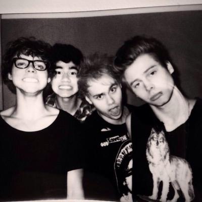 •two girls that like a band, they do weird shit sometimes• its a chocolate milk party yo✌️•{access to muke/4+band}•{4/4 snapchats}•