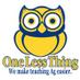 One Less Thing.net (@onelessthing) Twitter profile photo