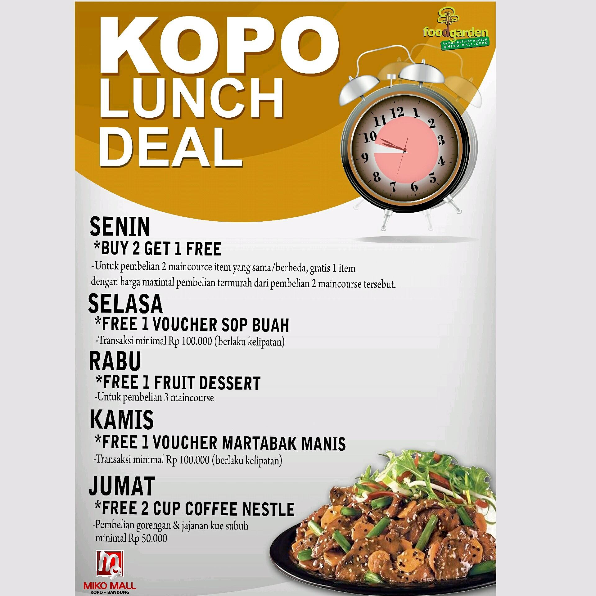 Taman Kuliner Ngetop MIKO MALL KOPO