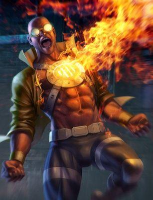 Fire... Once I burned my house... It felt good. A few years later I became Heat Wave, a Rogue.#DCRP