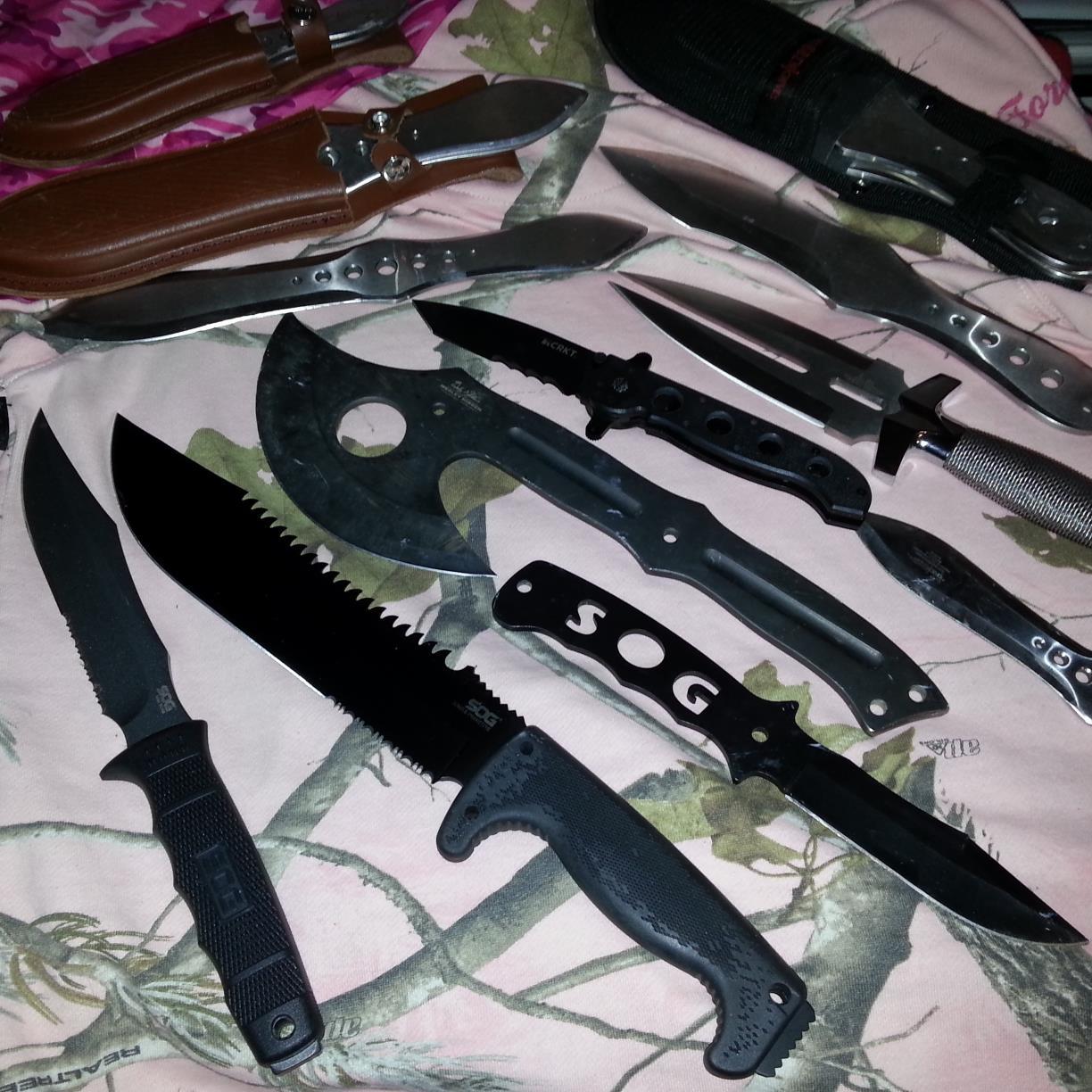 A knife throwing, crossbow shooting, Pink Camo Princess with a focus on educating Canadians on prepping, emergency survival techniques, and quality products