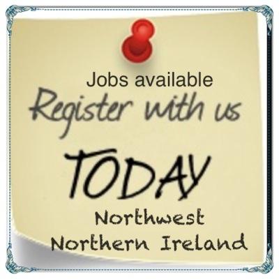 #jobs @nurses and carers required and supplied to over northwest #Derry for over 10 years