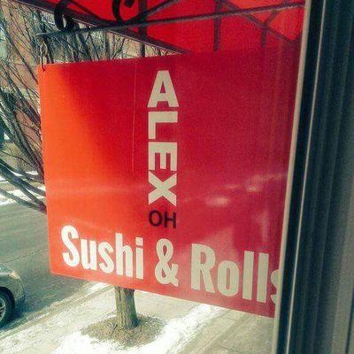 Welcome to Alex Oh Sushi & Rolls