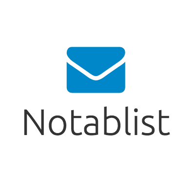 Notablist's profile picture. Email Newsletter Search & Monitoring