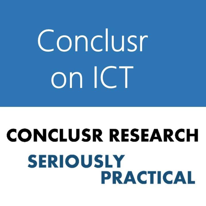 ICT Marktonderzoek | ICT Intelligence | ICT Marketingadvies | Maatwerk | Marktmonitoring | B2B | B2C | #ConclusrOnICT