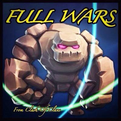 Full Wars!!Clan en crecimiento busca jugadores activos y con muchas ganas de guerra, Lvls75+ con tropas decentes y MinTh 8 ... Codigo de Clan #9Q8LYLRV...!!