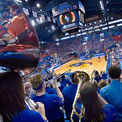 The official page for The University of Kansas Men's and Women's basketball bands.