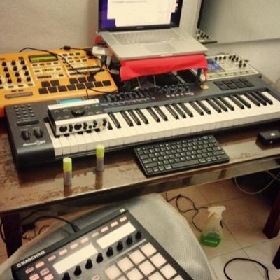 Experience in making noises in beats and arranging musically….call it whatever u like! love life love music!!!