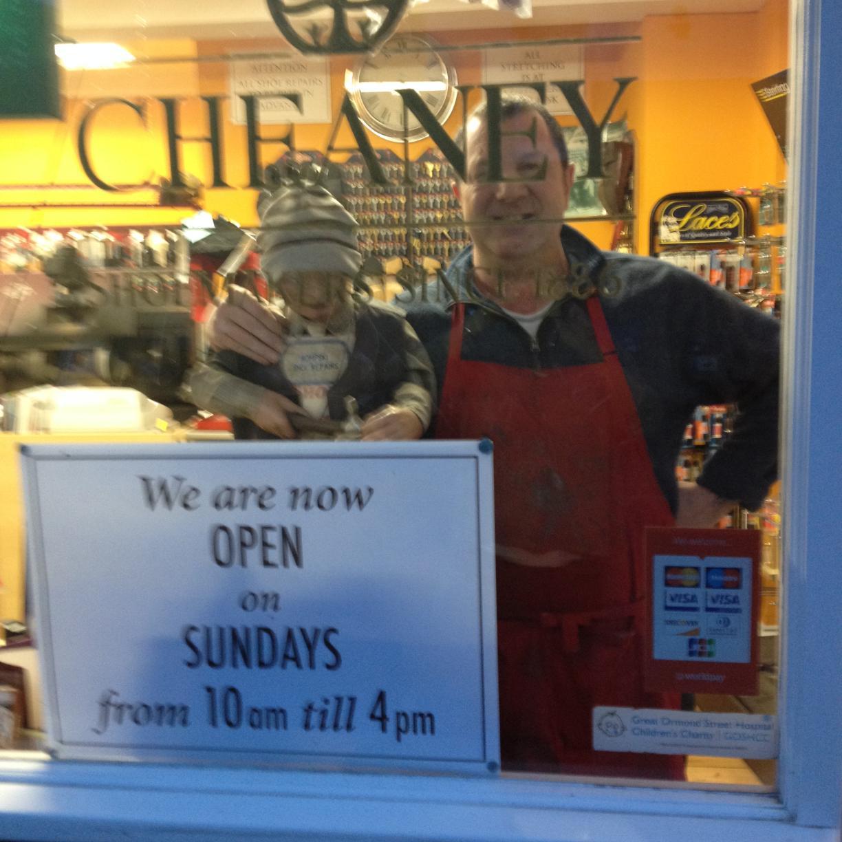 Rompski's, probably the oldest Shoe Repair & Key Cutting shop in Fulham, who have been proudly serving West London for 61 Years - 
           Tel: 020 7731 3270