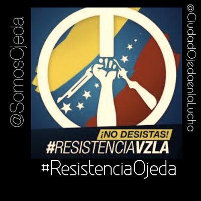 CUENTA OFICIAL - #RESISTENCIAOJEDA #ESTUDIANTES #LuchamosPorVenzuela _ Instagram : @CiudadOjedaEnLaLucha . POR LOS PRESOS POLÍTICOS & CAÍDOS .