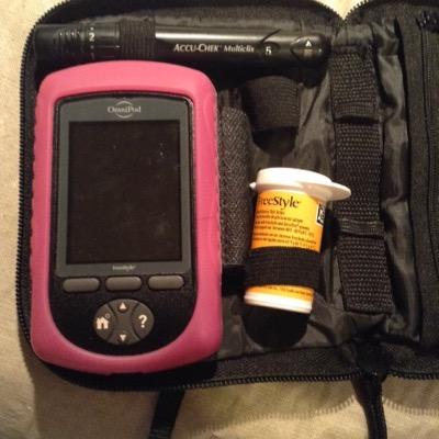 diabetic since 2010 my pump is my source of life ~ A1C: 8.1