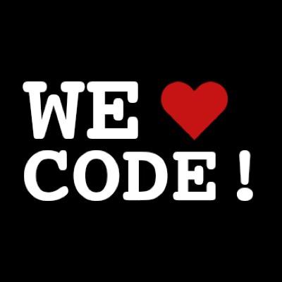 weheartcode's profile picture. We ♥ code! #CodeLove #TeamFollowBack #FollowBack #WeFollow